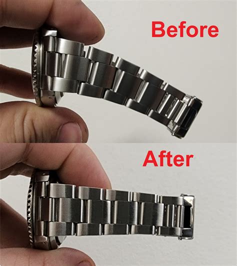 rolex bracelet refurbishing